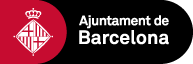 Logotip de l'Ajuntament de Barcelona. Enllaç a la p+agina principal del web de Barcelona